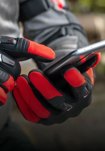 Rynox Helium GT Riding Gloves Touch Compatible